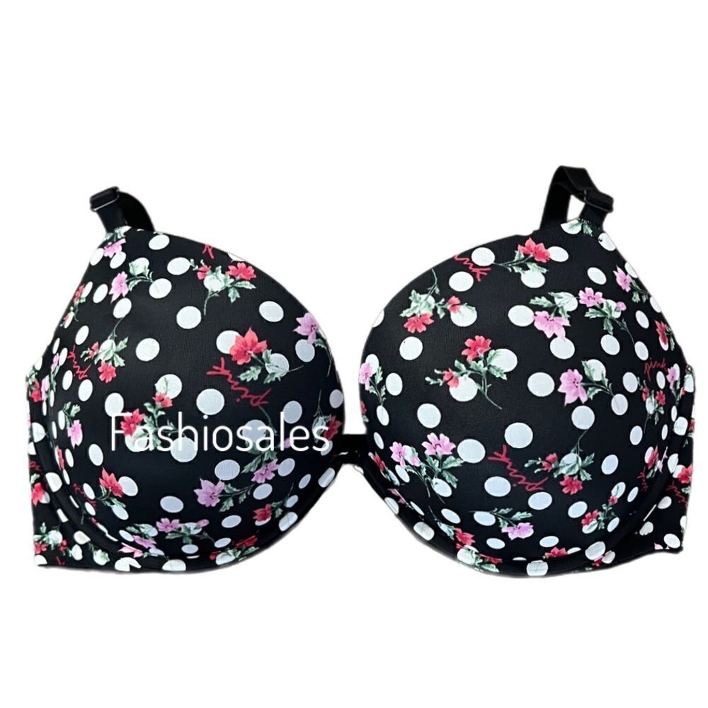Victoria’s Secret Pink Wear Everywhere Super Push Up Bombshell padded bra